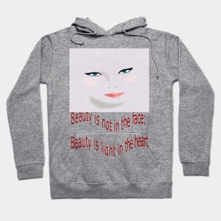 Beauty face. Hoodie